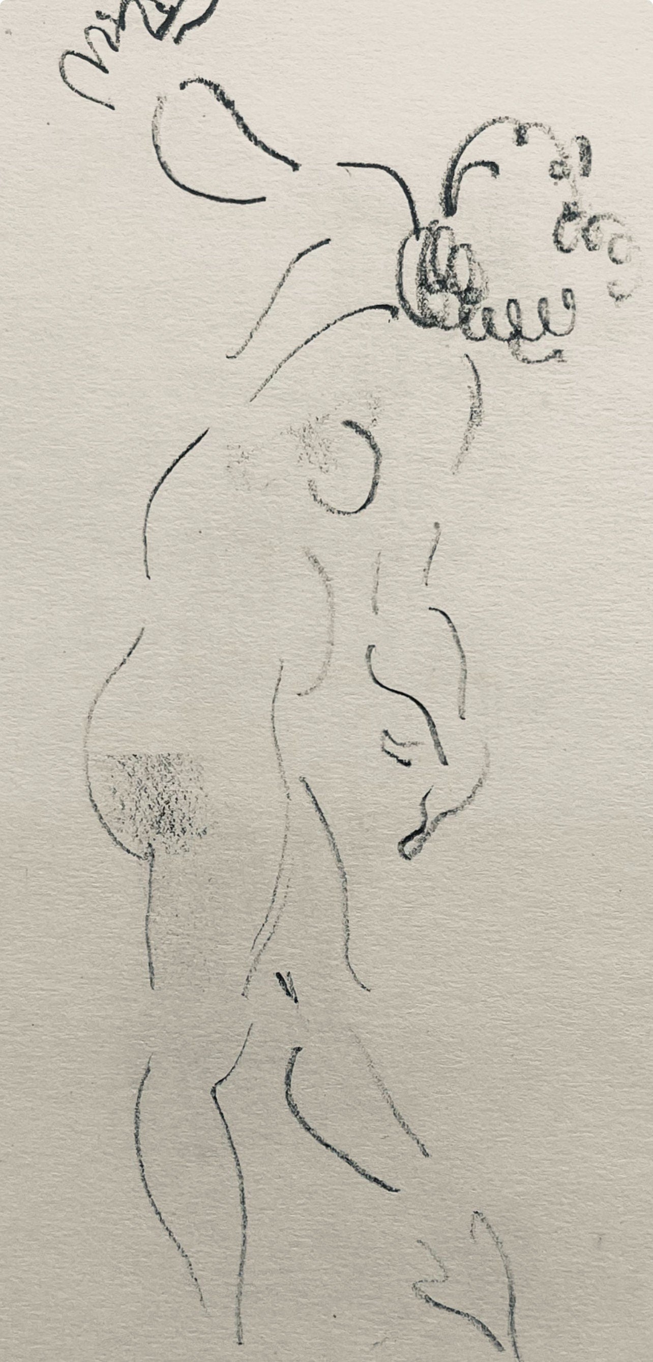 Henri Matisse, Composition (Dutel 3), Dessins de Henri-Matisse, Limited Edition Lithograph