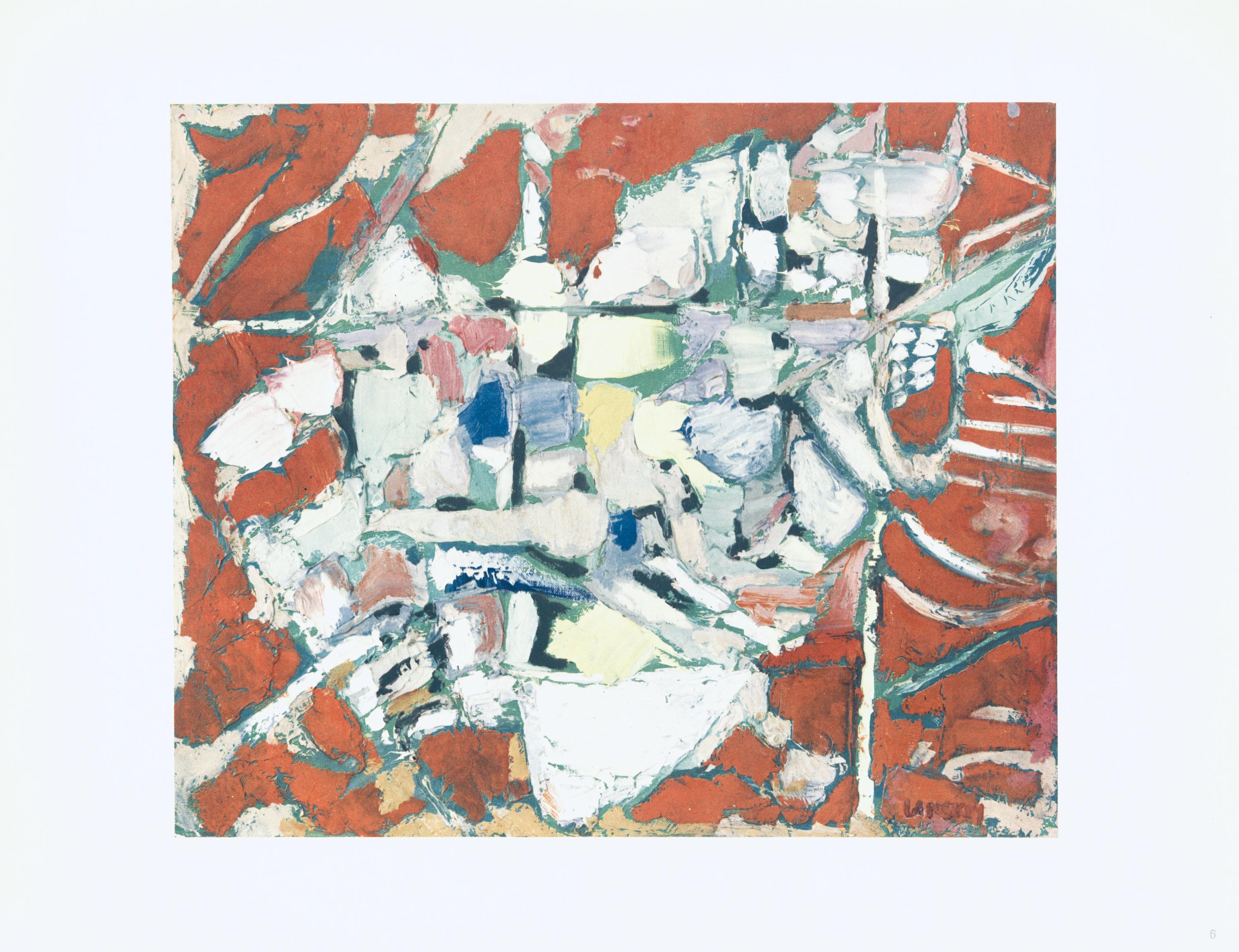 André Lanskoy, Composition, André Lanskoy, Peintres d'aujourd'hui, Limited Edition Lithograph