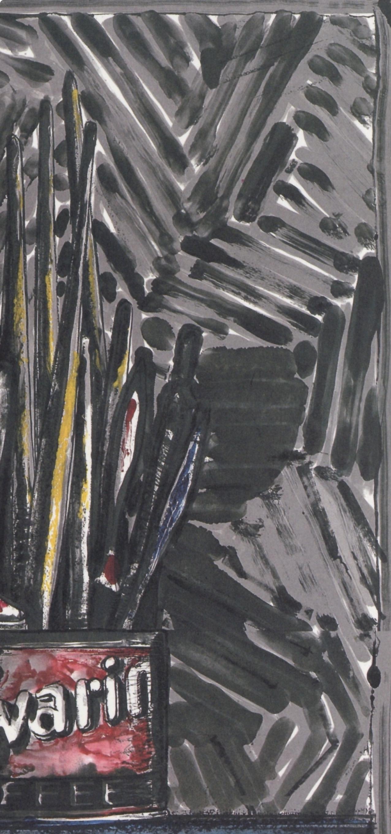 Jasper Johns, Composition, Jasper Johns, 17 Monotypes, Limited Edition Héliogravure
