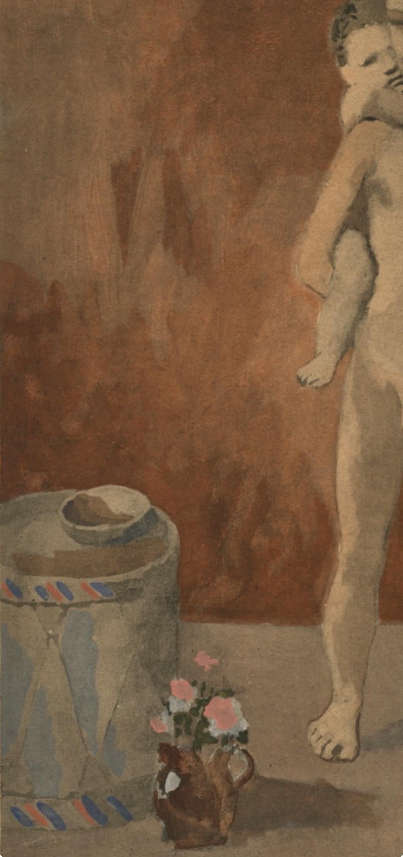 Pablo Picasso, Composition (Cramer 18; Bloch 98; Reuße 31), Pablo Picasso, Limited Edition Lithograph