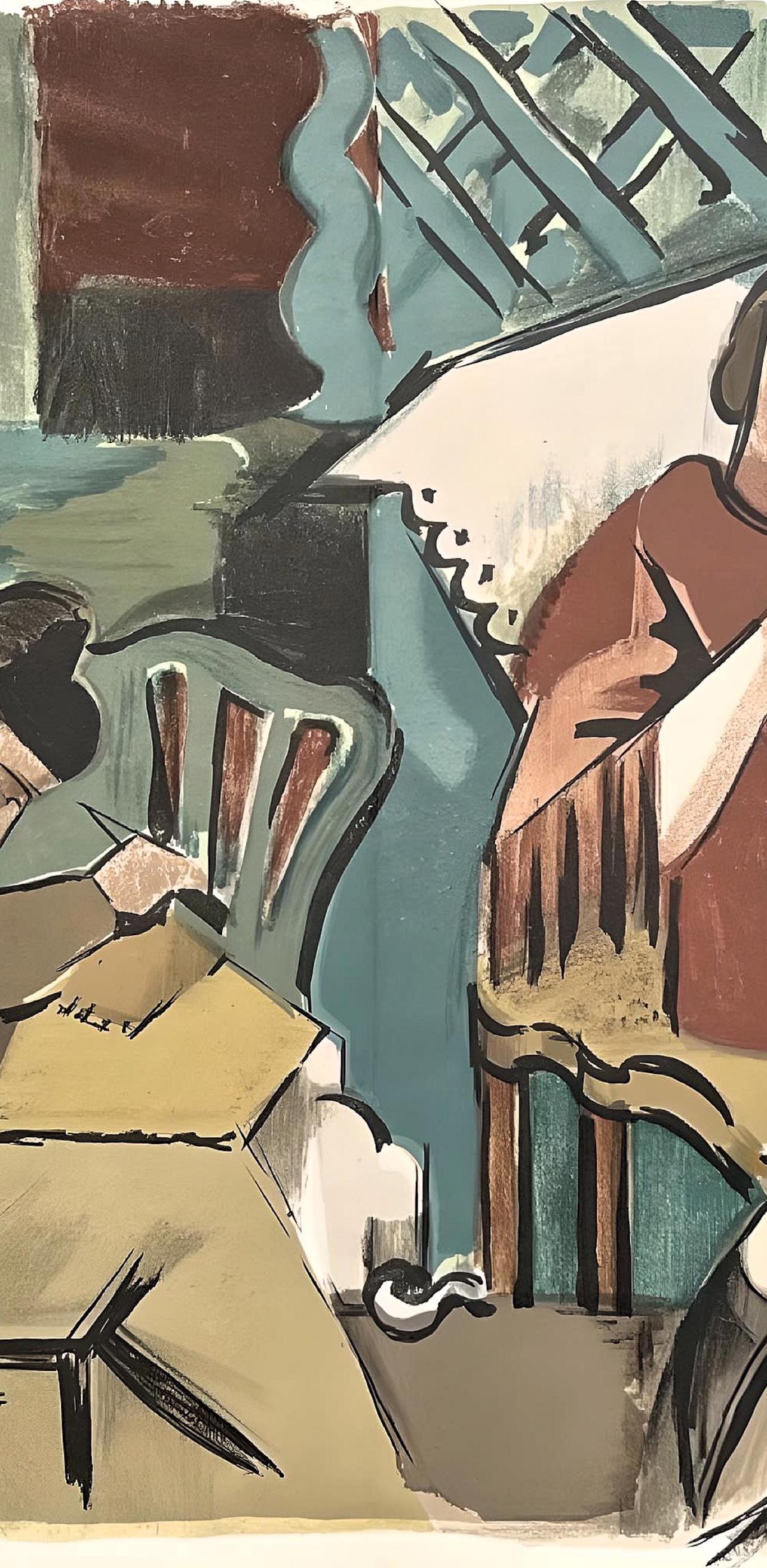 André Lhote, Composition, Éloge de André Lhote, Limited Edition Lithograph