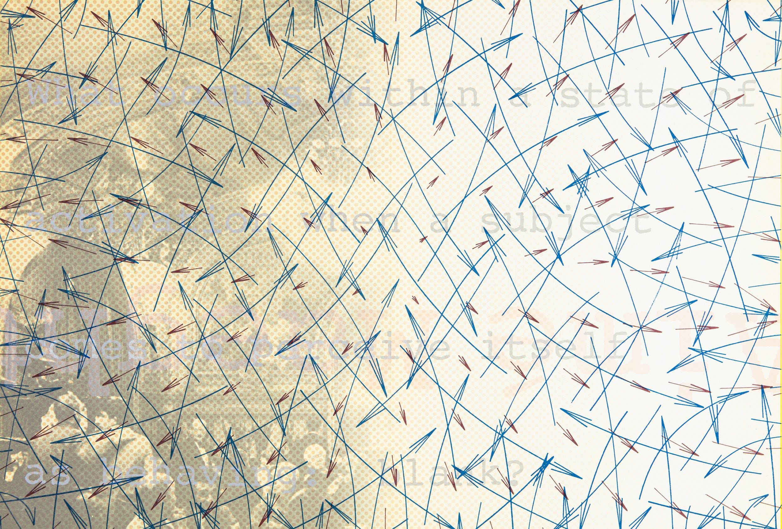 Shusaku Arakawa 荒川 修作, Composition, Derrière le miroir, Limited Edition Lithograph