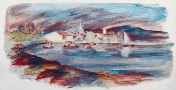 Pierre-Auguste Renoir, Composition, Seize Aquarelles et Sanguines de Renoir, Limited Edition Lithograph