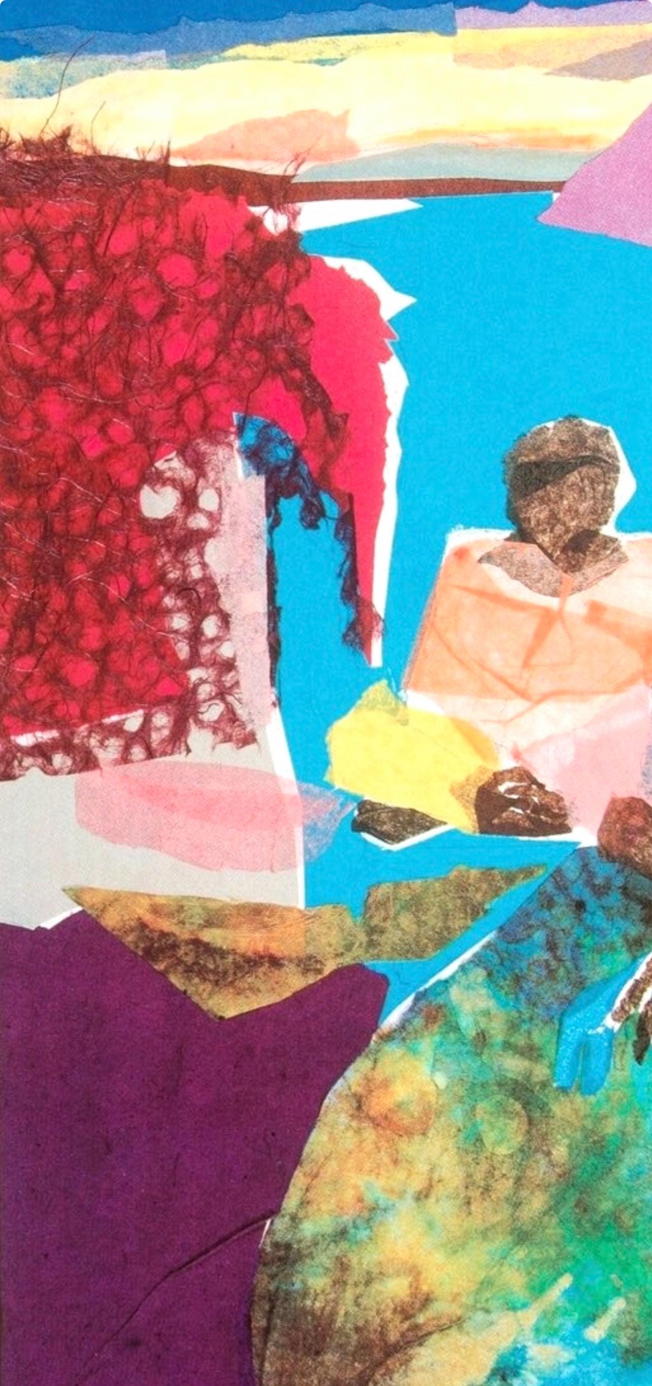 Phoebe Beasley, The Negro Speaks of Rivers, Sunrise Is Coming After While, Limited Edition Silkscreen