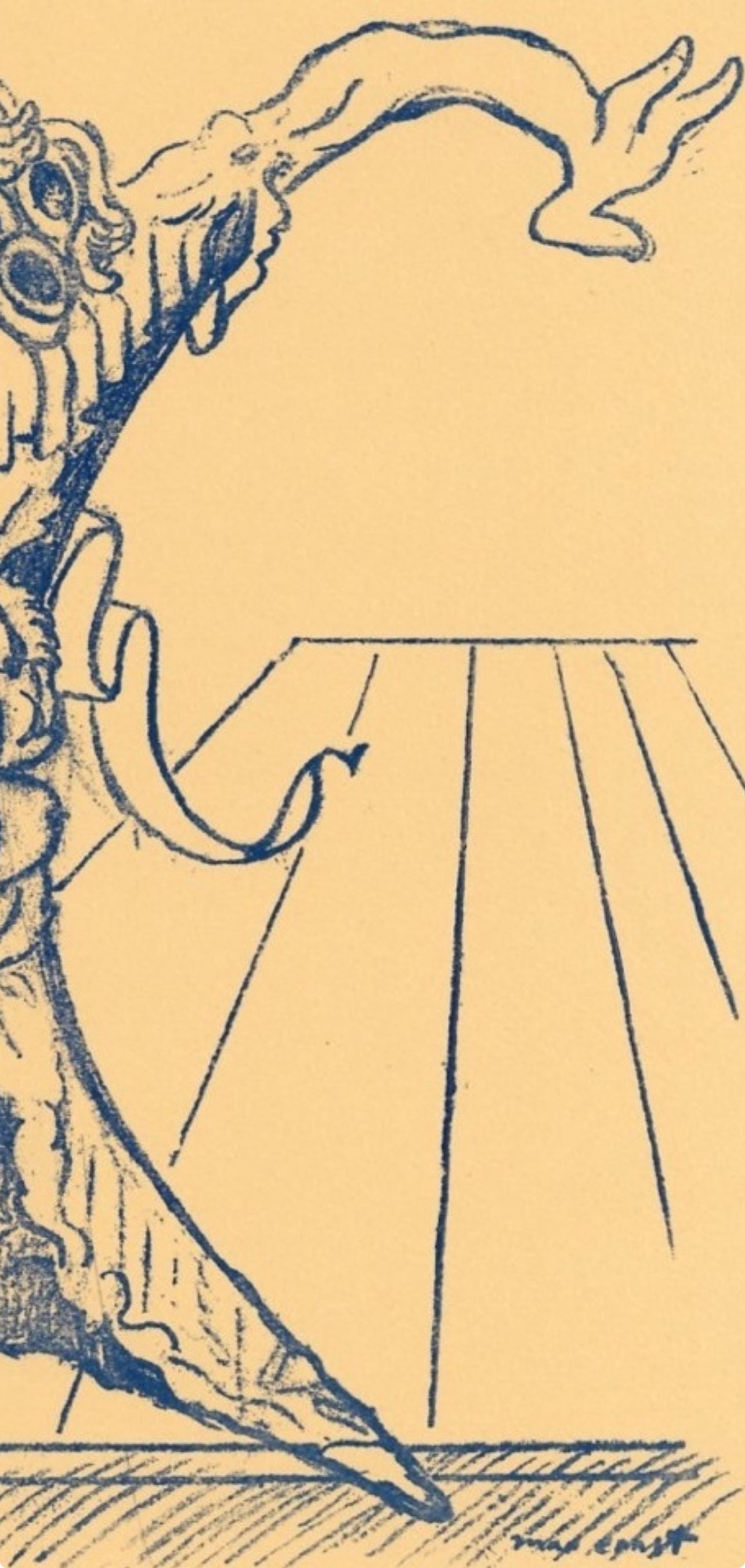 Max Ernst, Elektra, XXe siècle, Limited Edition Lithograph