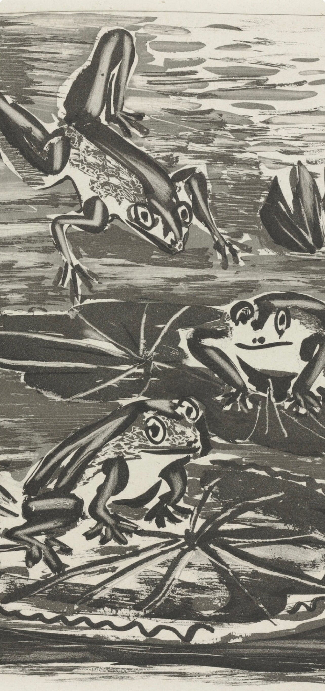 Pablo Picasso, La Grenouille, Histoire naturelle, Limited Edition Lithograph
