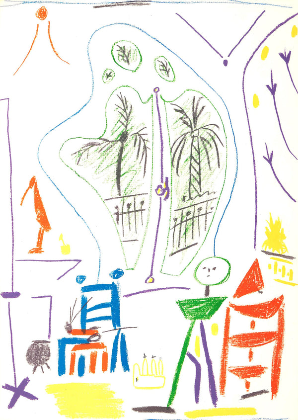 Pablo Picasso, Composition (Cramer 88), Dans l'Atelier de Picasso, Limited Edition Lithograph