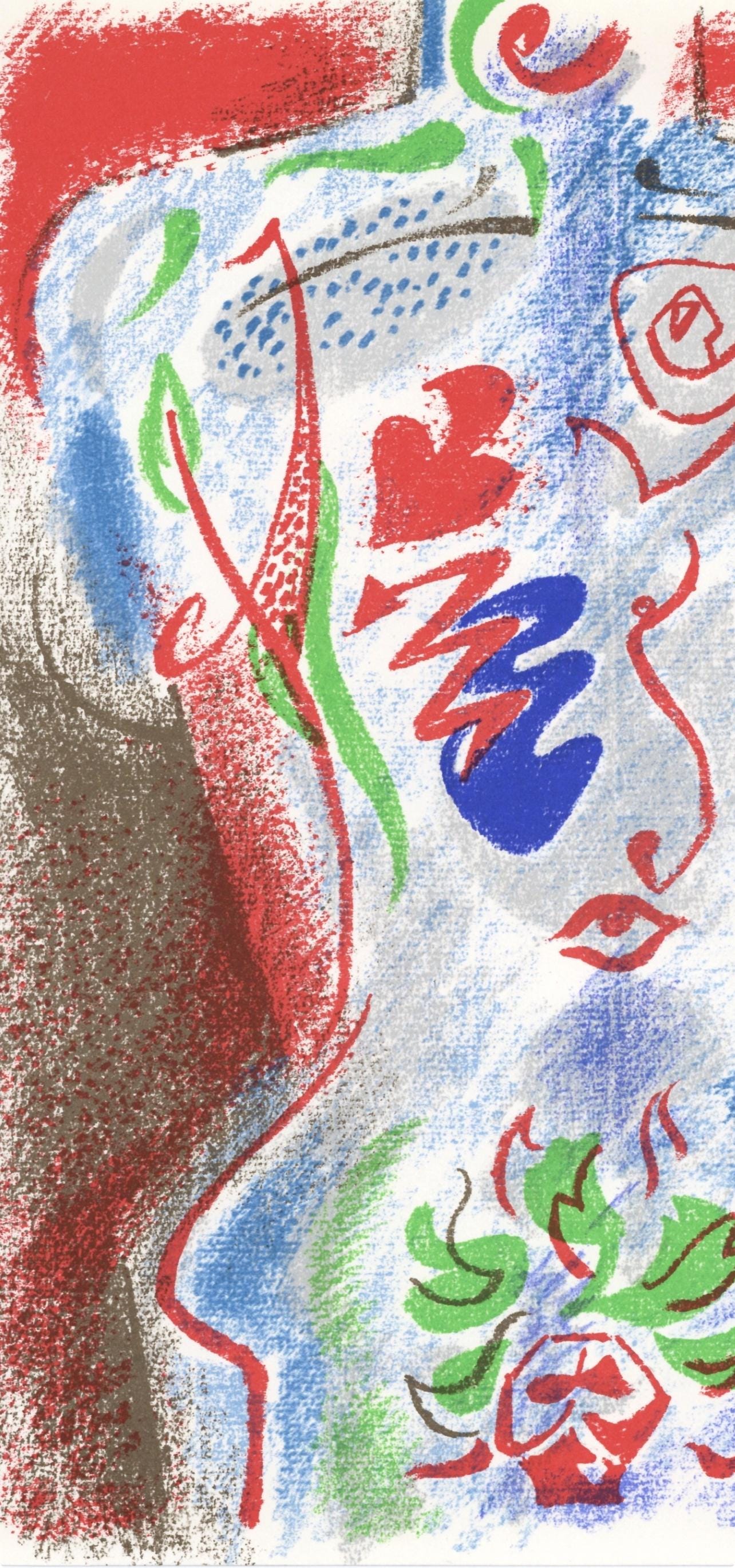 André Masson, Composition, XXe siècle, Limited Edition Lithograph