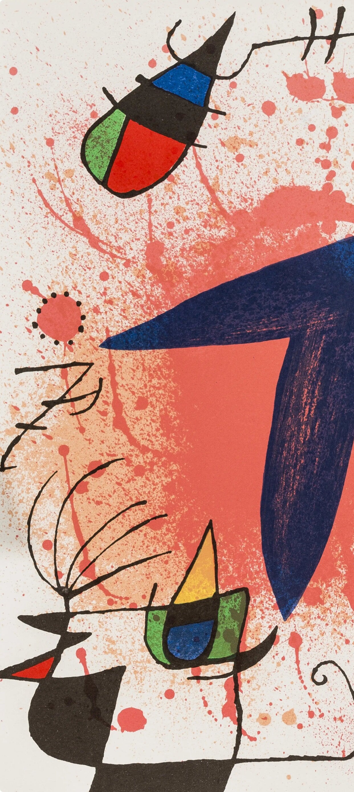 Joan Miró, Composition, (Cramer 160; Mourlot 857), Joan Miró Lithographs, Limited Edition Lithograph