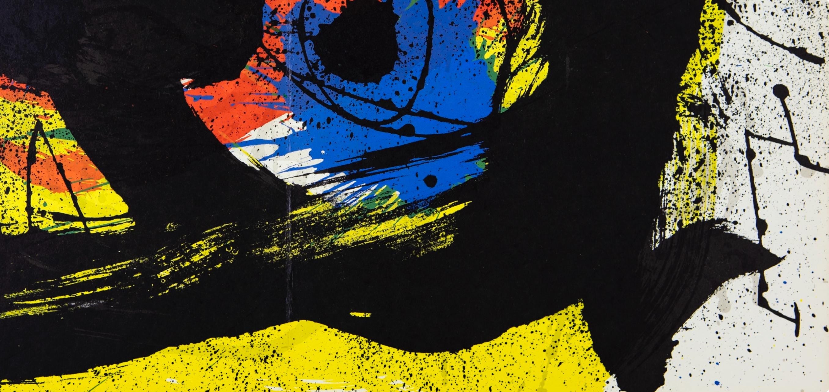 Joan Miró, Composition (Cramer 239; Mourlot 890), Derrière le miroir, Limited Edition Lithograph