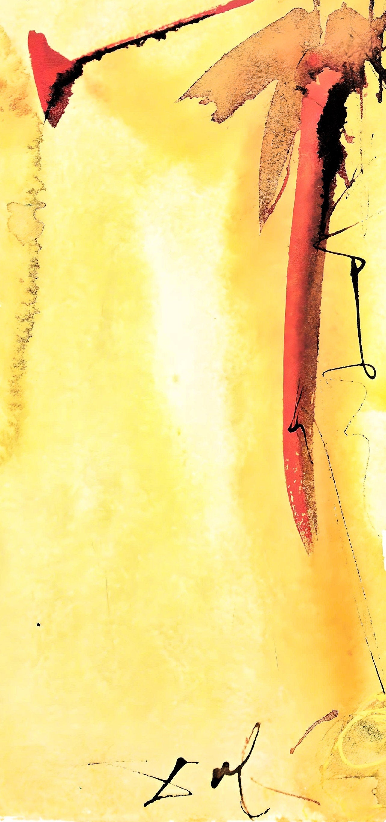 Salvador Dali, Composition (Michler/Löpsinger 1600; Field 69-3), Biblia Sacra, Limited Edition Lithograph