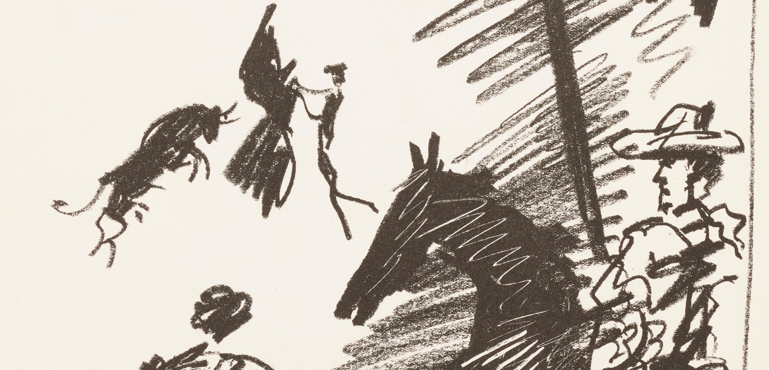 Pablo Picasso, Jeu de la cape (Bloch 1014-47; Cramer 113), A Los Toros Avec Picasso, Limited Edition Lithograph