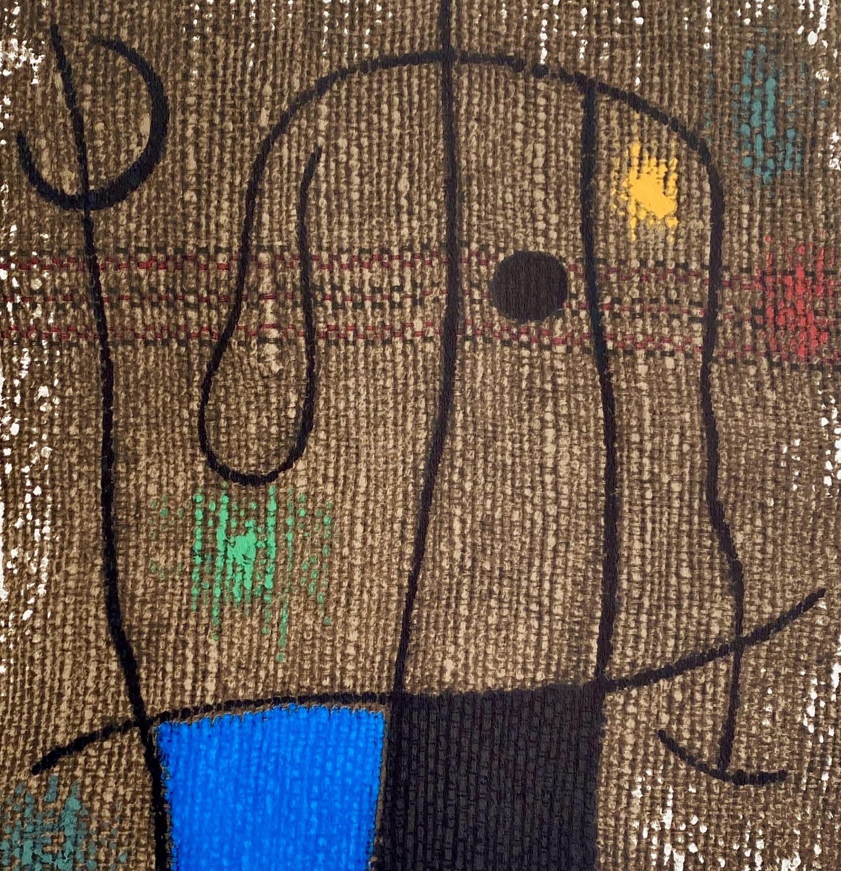 Joan Miró, Composition (Cramer 105), Femmes, Limited Edition Héliogravure