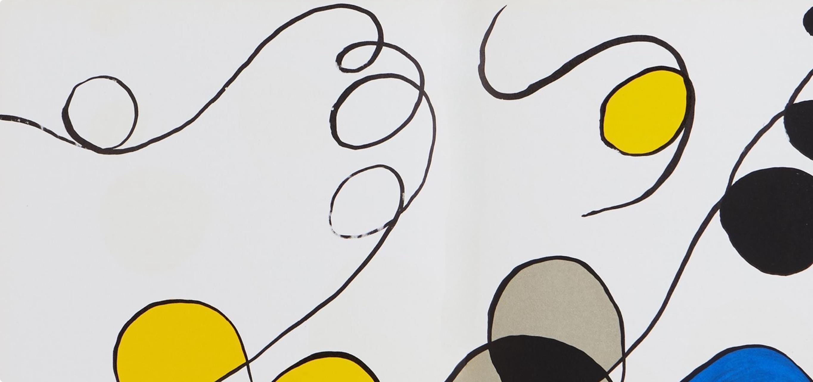 Alexander Calder, Composition, Derrière le miroir, Limited Edition Lithograph