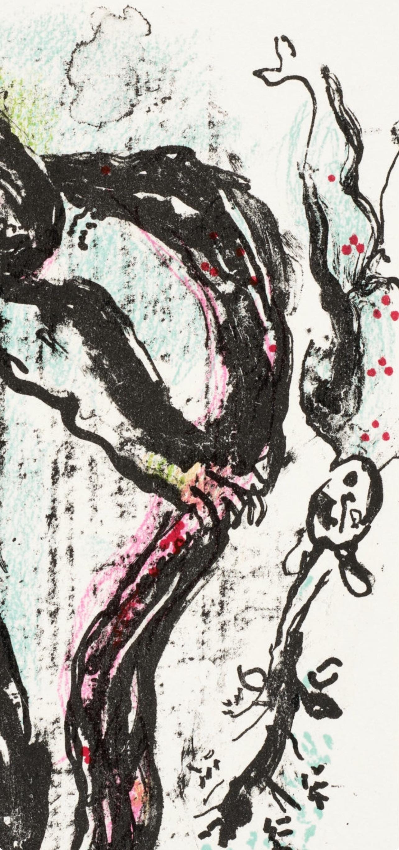 Marc Chagall, Composition (Mourlot 668-677), La Féerie et Le Royaume, Limited Edition Lithograph