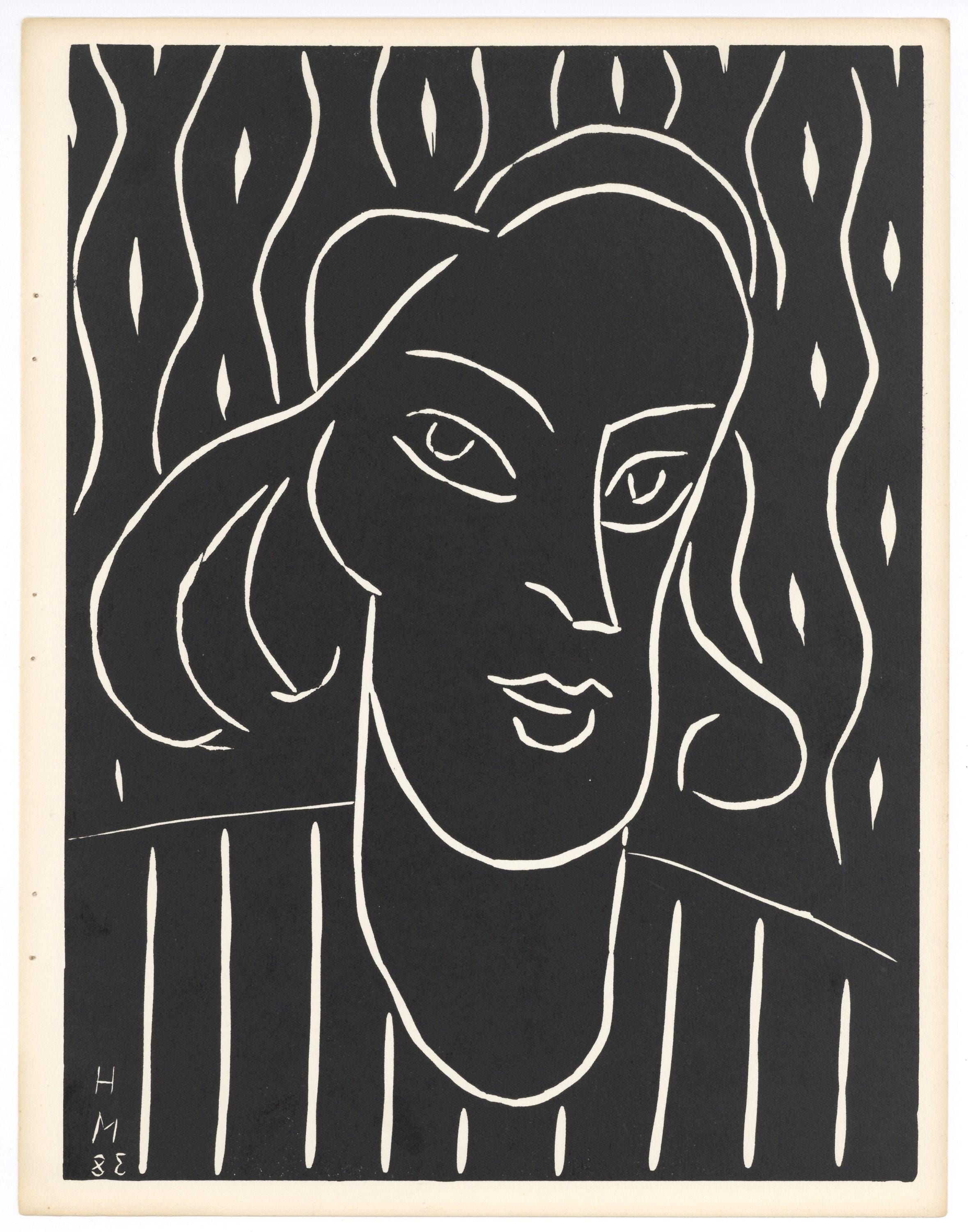 Henri Matisse, Teeny (Duthuit 723), XXe siècle, Limited Edition Linocut