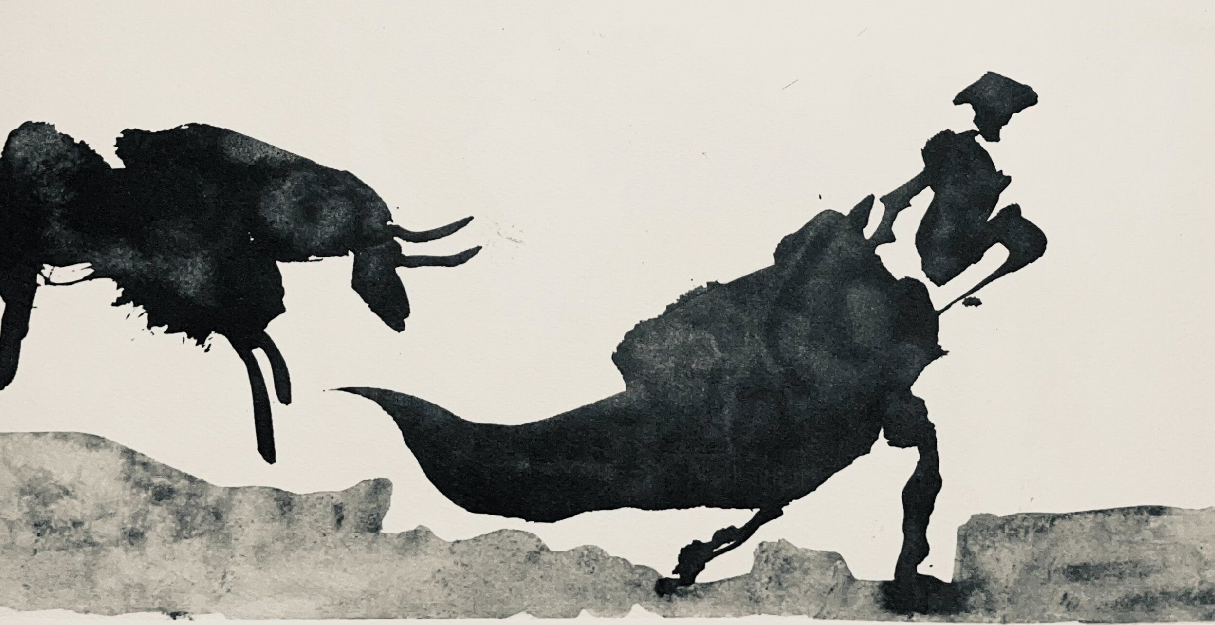 Pablo Picasso, Composition (Bloch 1276; Czwiklitzer 23), Toros y Toreros, Limited Edition Lithograph