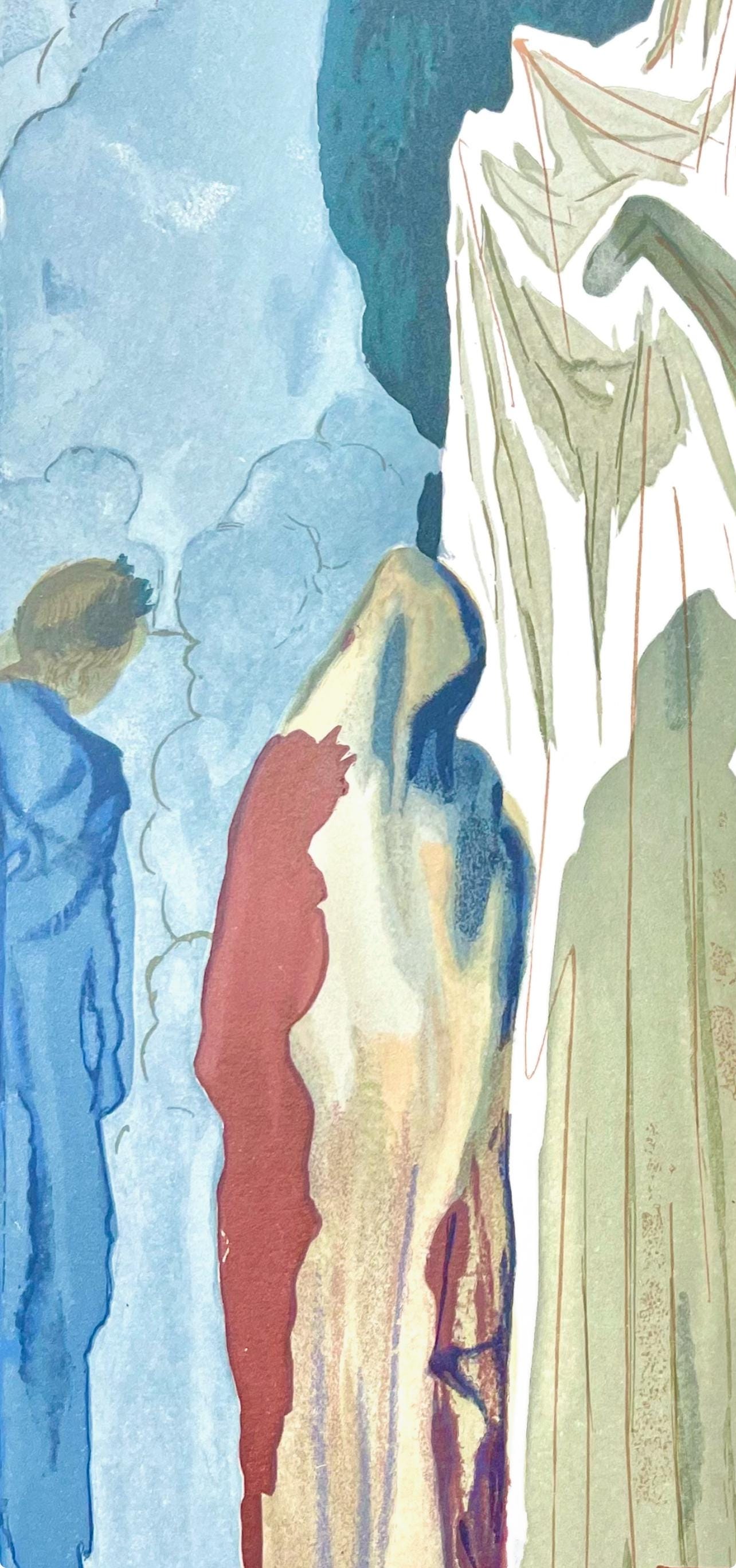 Salvador Dali, Hölle X (Field 189-200; Michler/Löpsinger 1039-1138), Die Göttliche Komödie, Signed, Limited Edition Woodcut