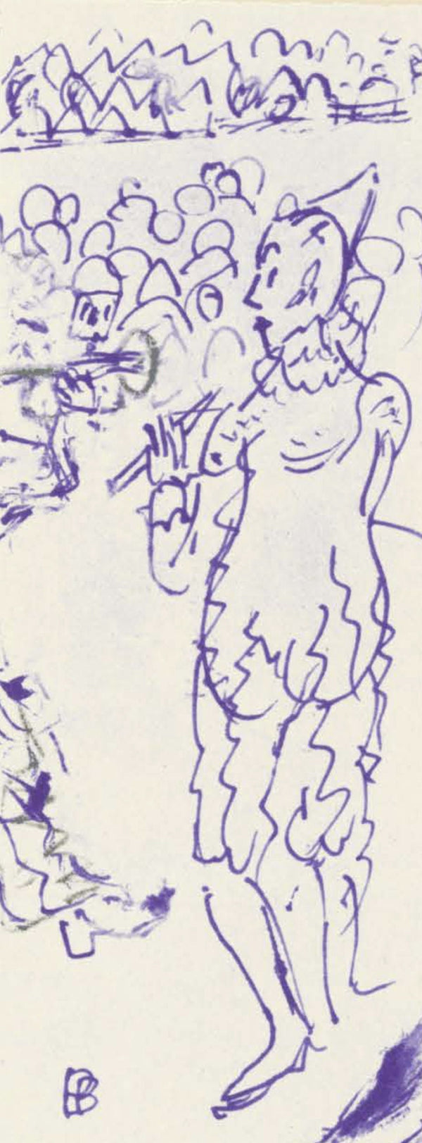 Pierre Bonnard, Composition (Terrasse 54), Pierre Bonnard Correspondences, Limited Edition Lithograph