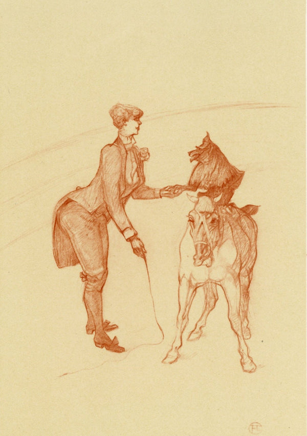 Henri de Toulouse-Lautrec, La dresseuse d'animaux, The Circus by Toulouse-Lautrec, Limited Edition Lithograph