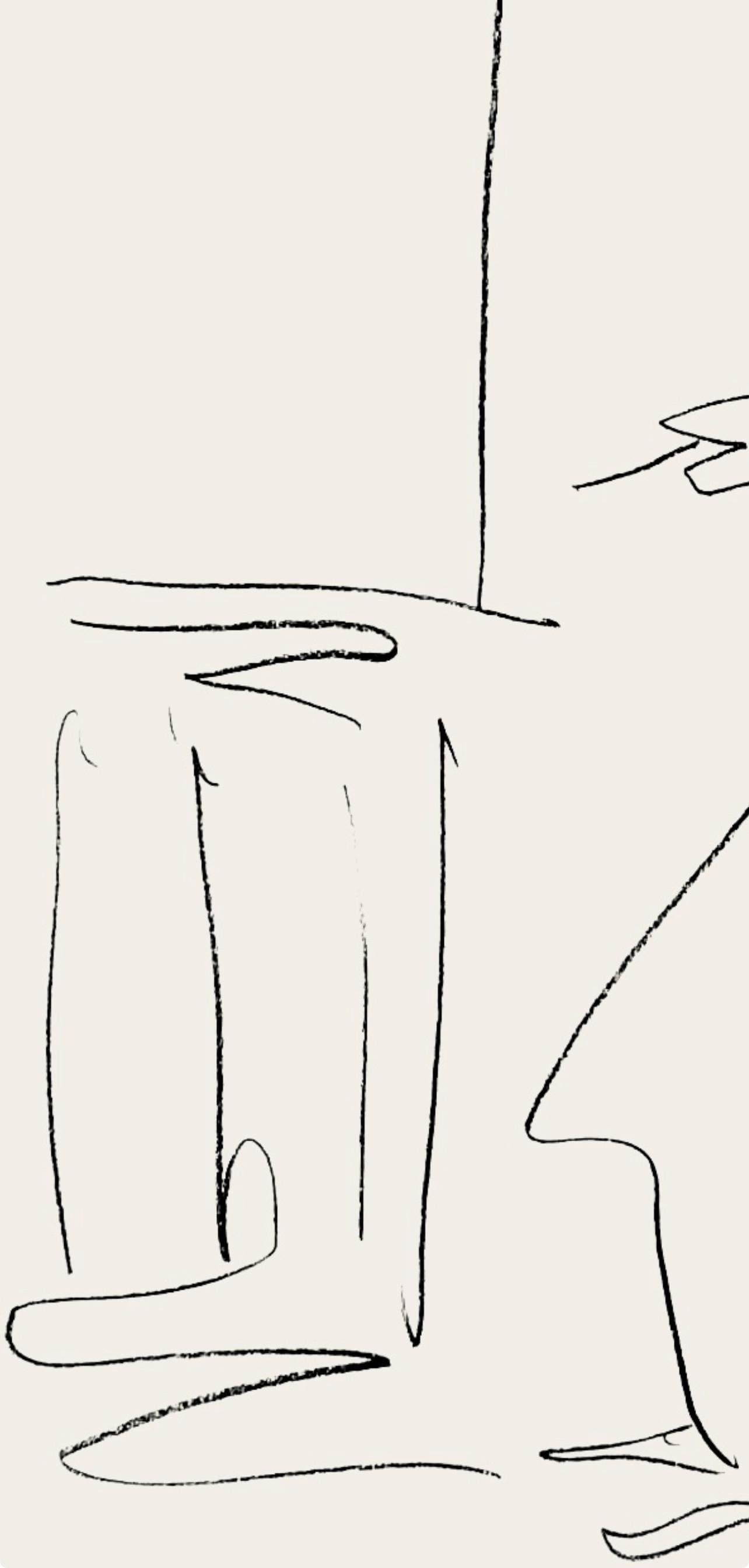 Pablo Picasso, Le Peintre et son Modèle (Mourlot 353; Bloch 1034), Regards sur Paris, Limited Edition Lithograph