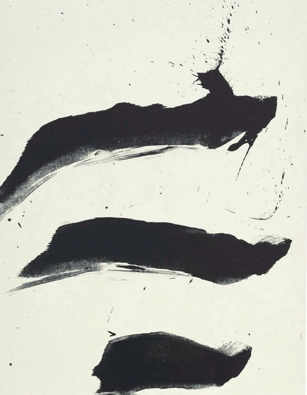 Robert Motherwell, Nocturne VII (Belknap 354-380; Engberg/Banach 415-441), Three Poems, Limited Edition Lithograph