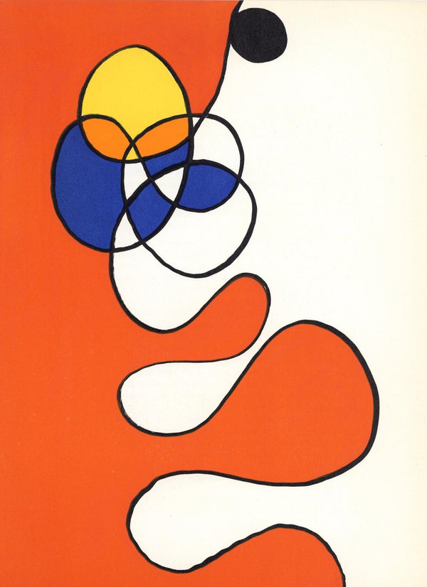 Alexander Calder, Composition, Derrière le miroir, Limited Edition Lithograph
