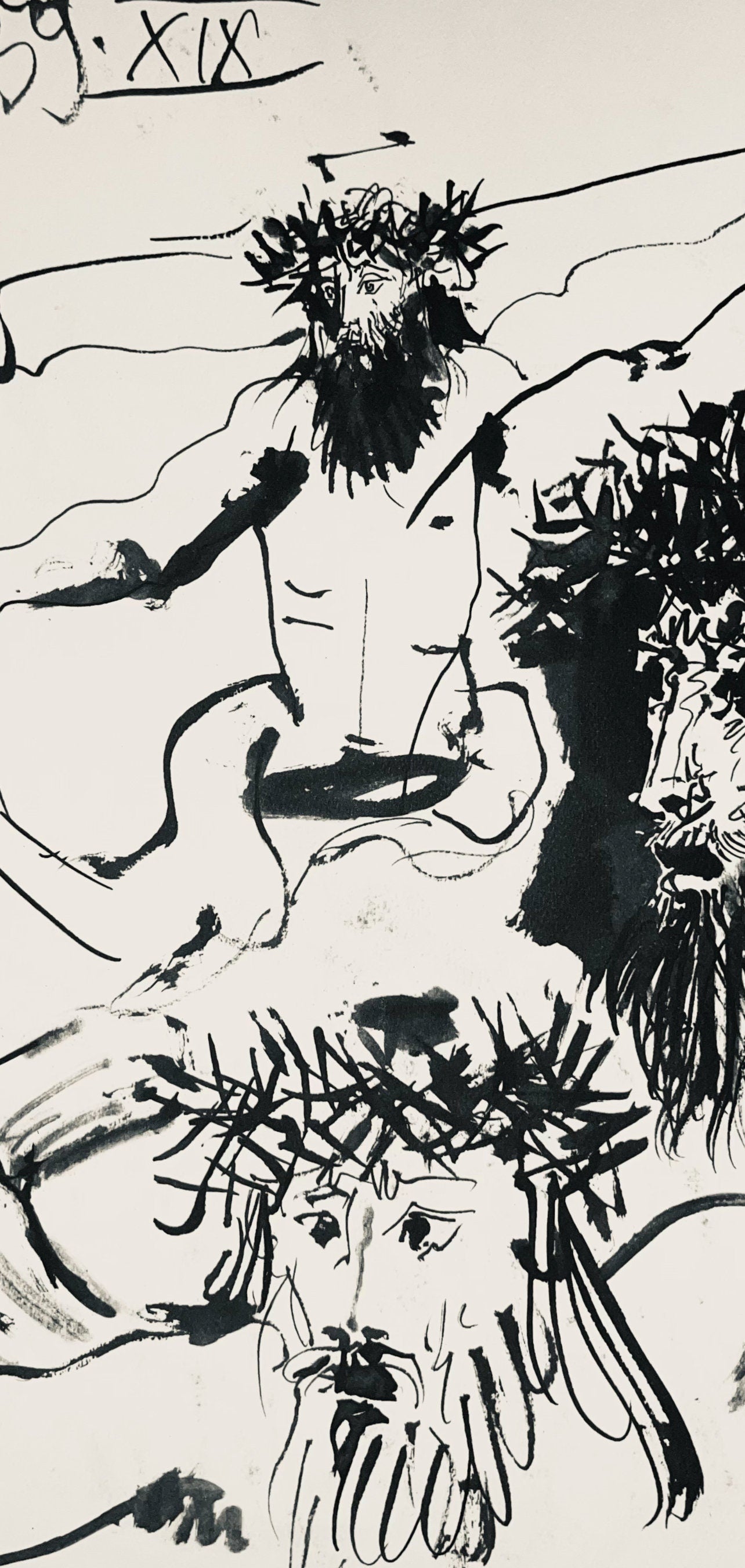 Pablo Picasso, Composition (Bloch 1276; Czwiklitzer 23), Toros y Toreros, Limited Edition Lithograph