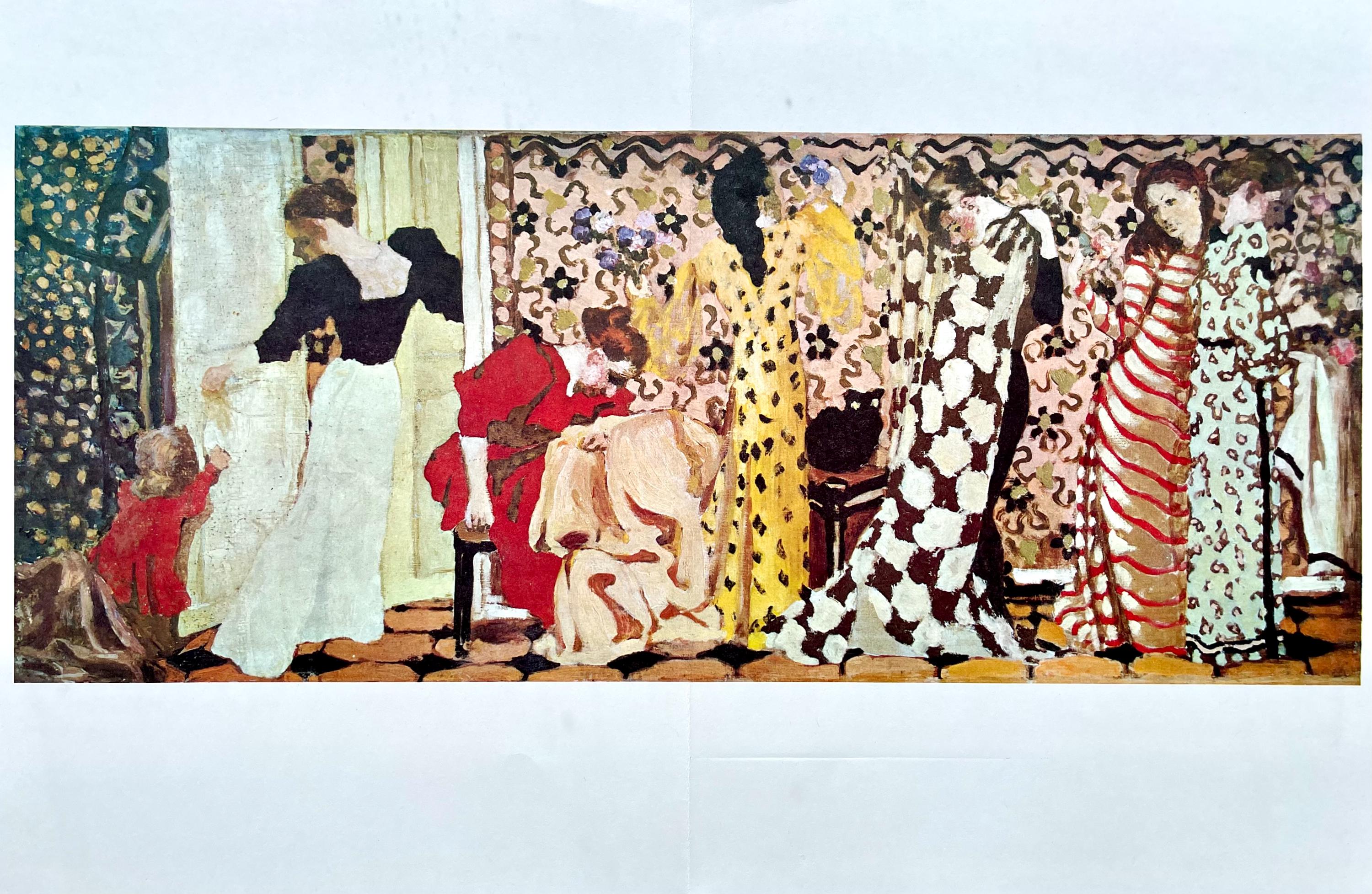 Édouard Vuillard, Composition, Derrière le miroir, Limited Edition Lithograph