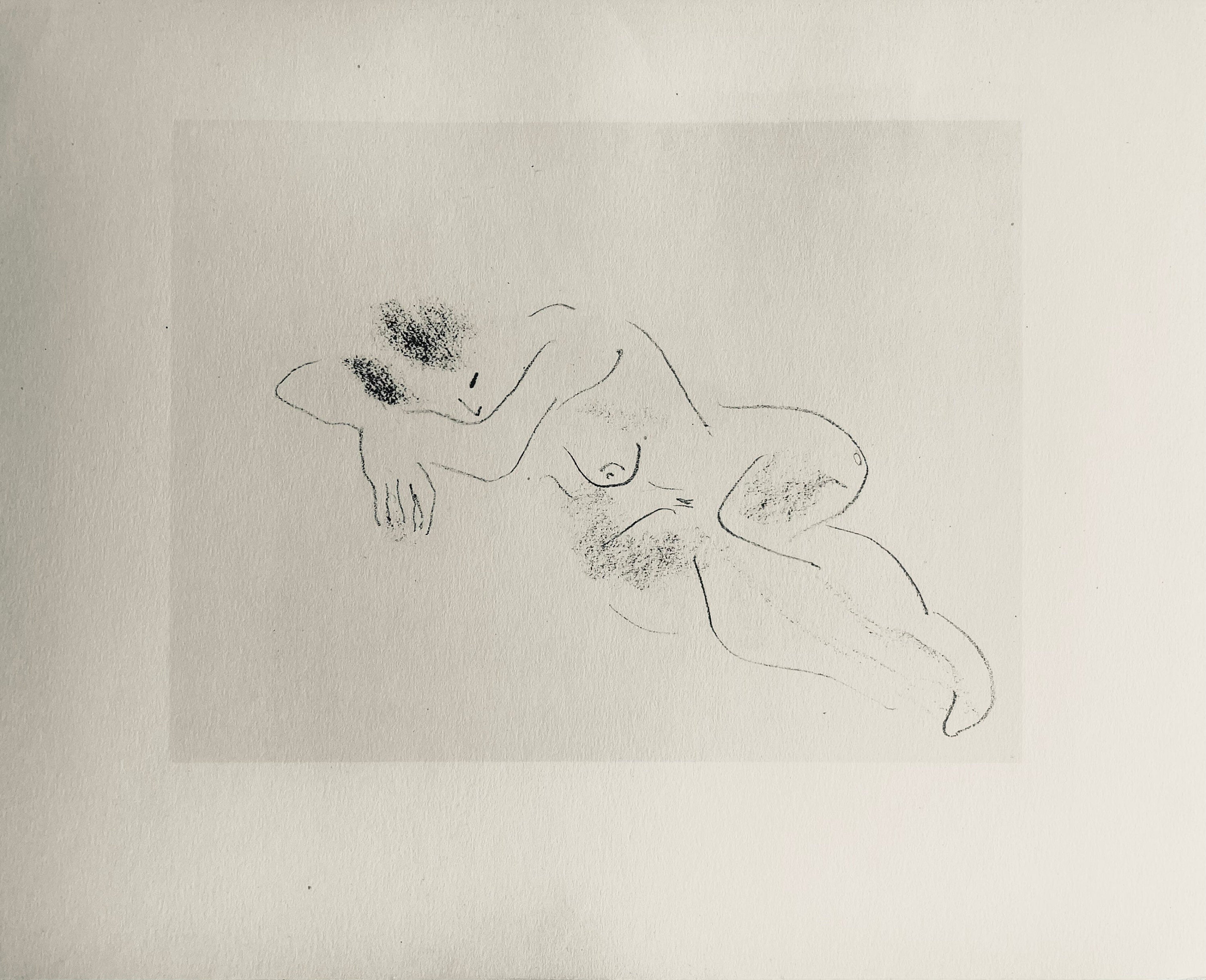 Henri Matisse, Composition (Dutel 3), Dessins de Henri-Matisse, Limited Edition Lithograph
