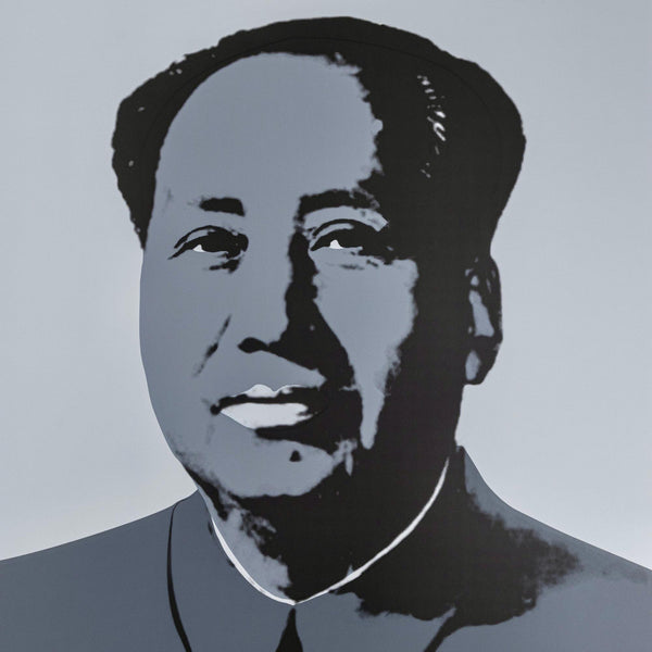 Andy Warhol, Mao Zedong, Gray, Official Edition, Sunday B. Morning, Silkscreen