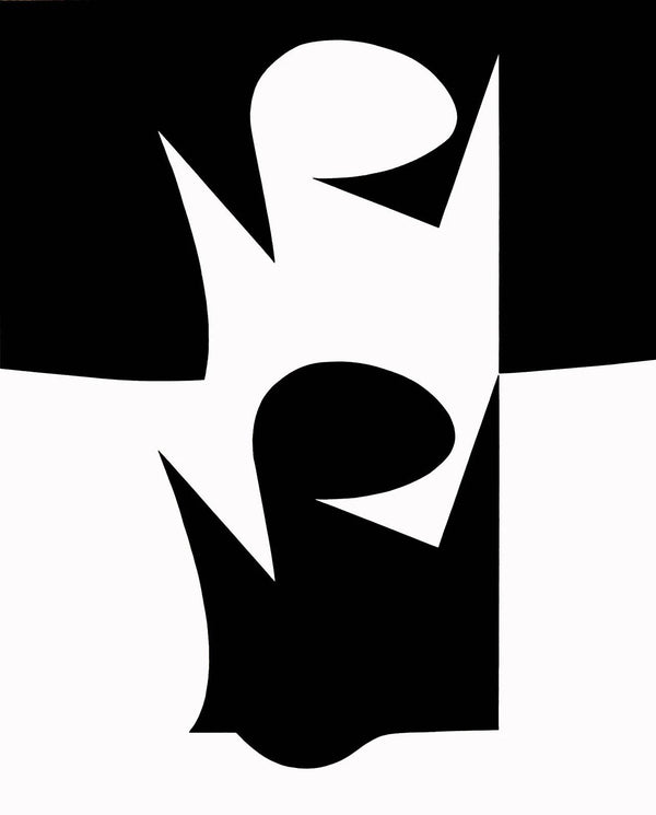 Victor Vasarely, Composition, Êtres ou Fantômes, Limited Edition Héliogravure